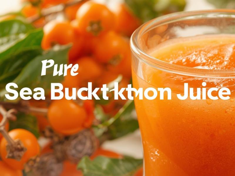 Pure Sea Buckthorn Juice: Benefits, Uses, and Why Purity&nbsp;Matters