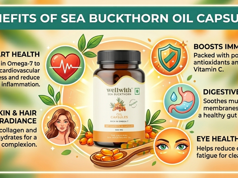 Sea Buckthorn Oil Capsules: Benefits for Skin, Immunity, and Overall&nbsp;Wellness