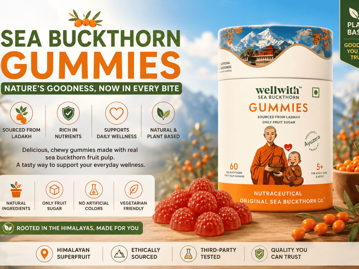 Sea Buckthorn Gummies: A Convenient Way to Add Sea Buckthorn to Your Daily Wellness&nbsp;Routine